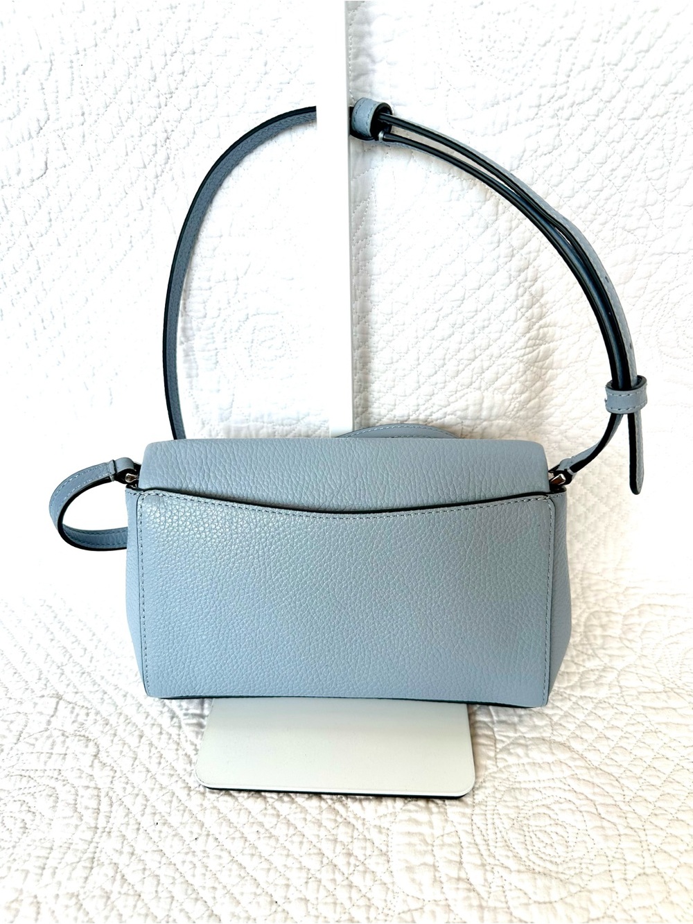 kate spade Blue Pebbled Leather Crossbody Bag - Picture 4 of 8